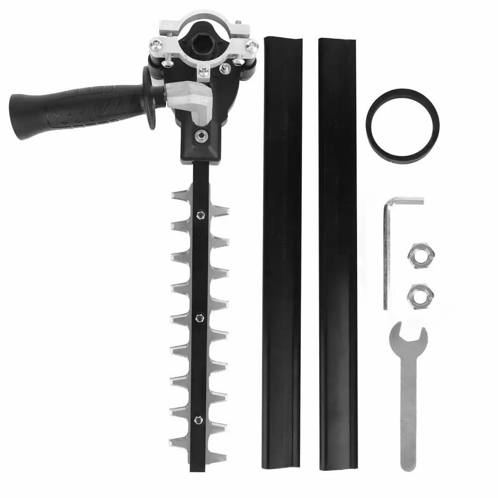 2024 9 Teeth Blade Hedge Trimmer Attachment Angle Grinder to Hedge Trimmer Working Head Garden Tool YangBiYing12