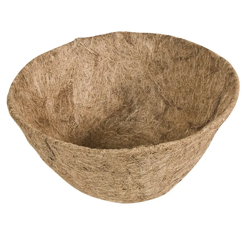 Living Accents Coco Fiber Basket Liner Decorative Plant Containers Ace