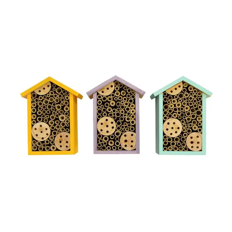 Nature's Way Better Gardens Bee House Pack 6 Pollinator Support