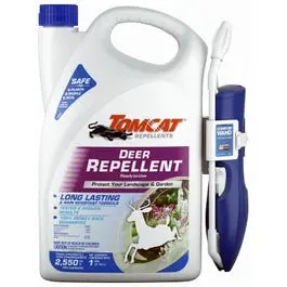 Deer and Rabbit Repellent 1-Gallon Ready-to-Use Garden Protection Tomcat