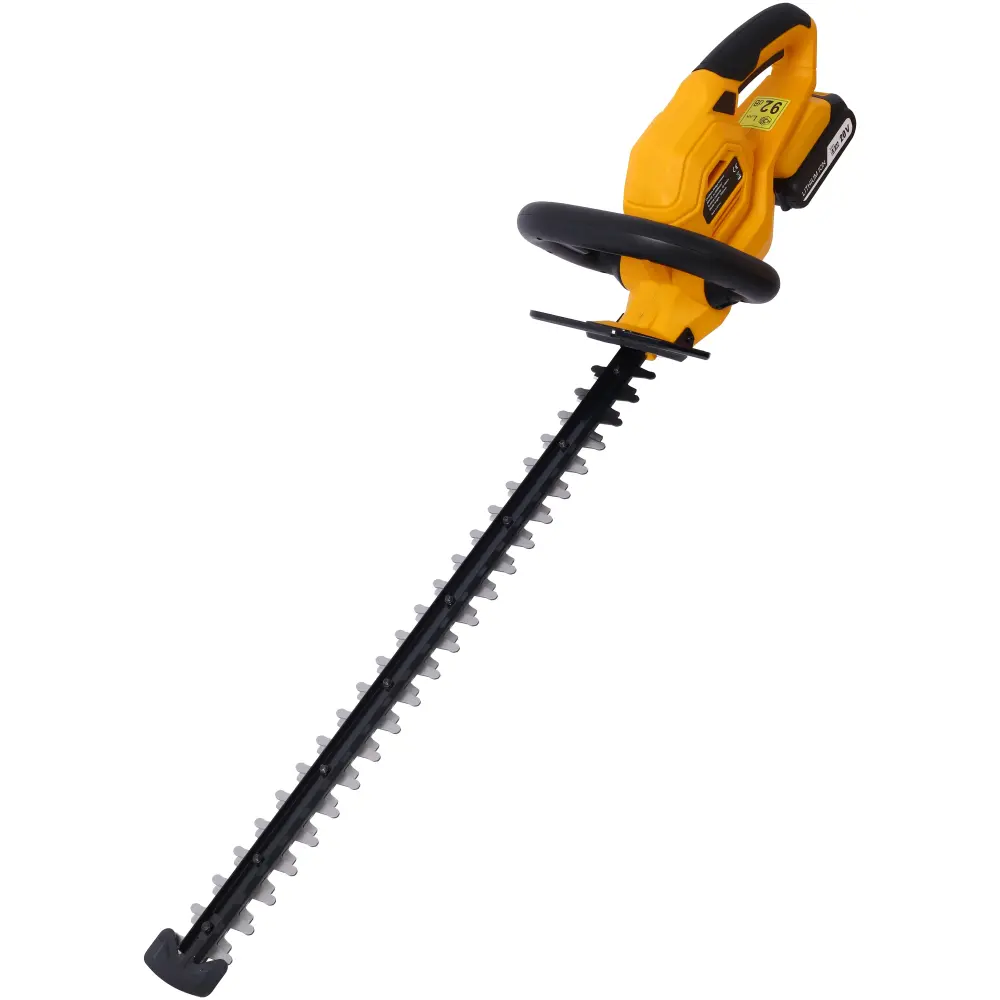 20V Cordless Hedge Trimmer 22 Inch Steel Blade and Reduced Vibration g-h
