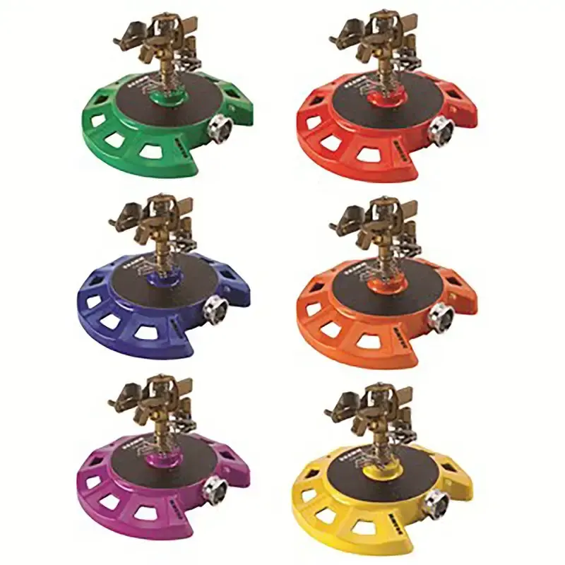 Dramm ColorStorm Metal Ring Base Impulse Sprinkler 5281 sq ft 6 pc Pack 6