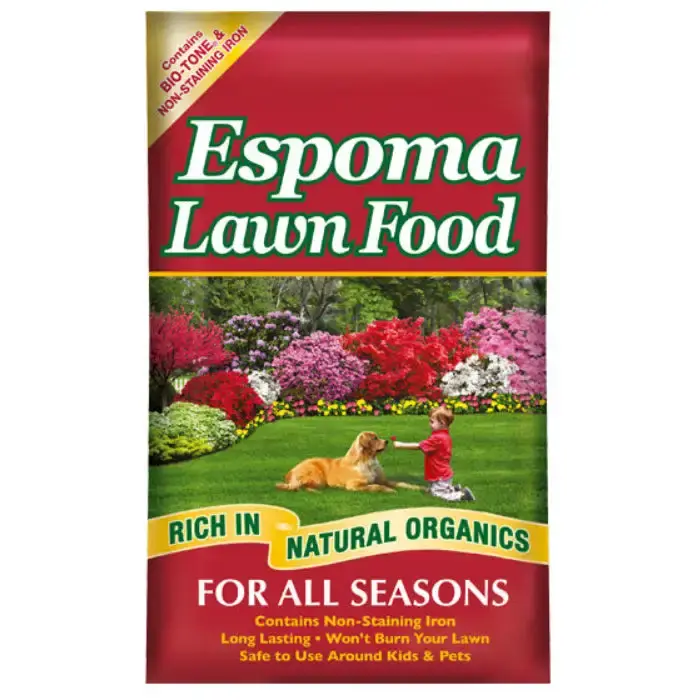 Espoma ELF20 Organic Based Lawn Food All Seasons 15-0-5 20 Lbs