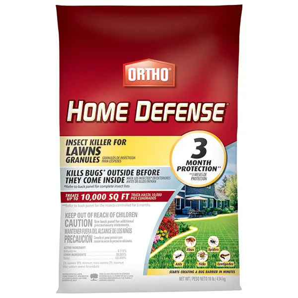 ORTHO Home Defense Insect Killer Lawns Granules Effective Pest Control