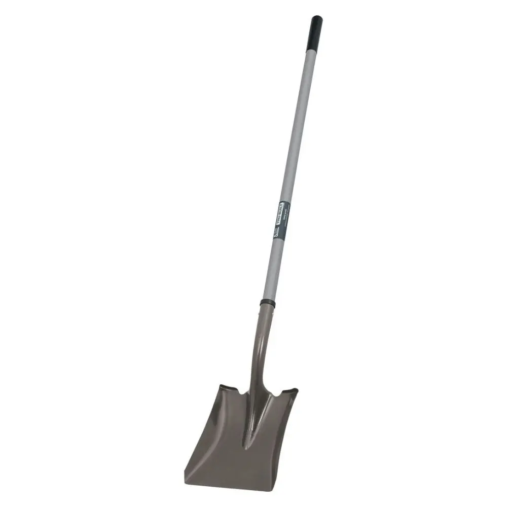 TruConstructed Square Point Shovel Fiberglass Handle Durable TruBuilt