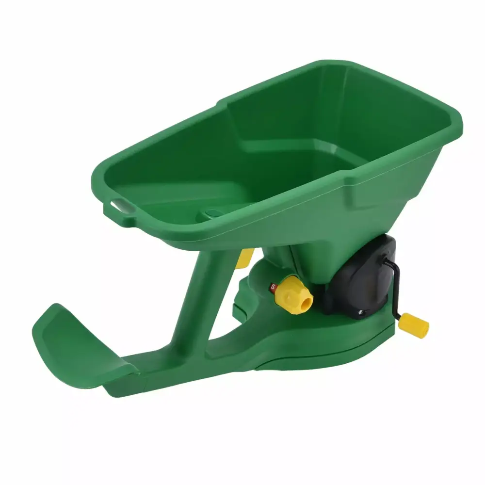 Small Seed Spreader. Hand Held Seed Spreader Even Spread 1-3 Sowing 5 Gear Travel-friendly Lawns Fyydes